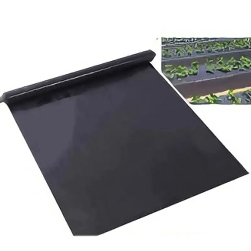 Чёрная полиэтиленовая (ПЭ) мульчирующая пленка.2